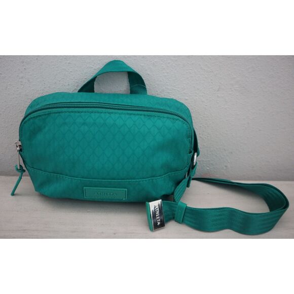 Athleta 533786-14 Women's Emerald Green Excursion Mini Belt Bag - Picture 8 of 11